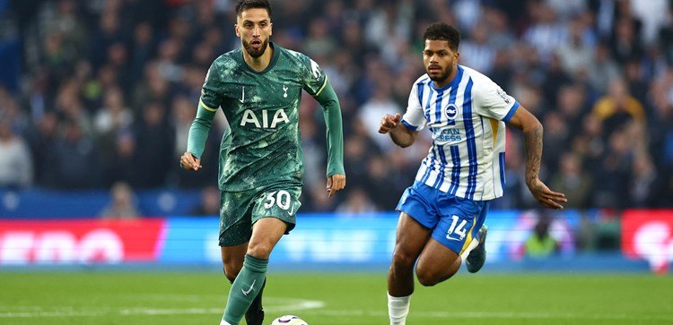 Tottenham vs Brighton & Hove Albion F.C. Timeline